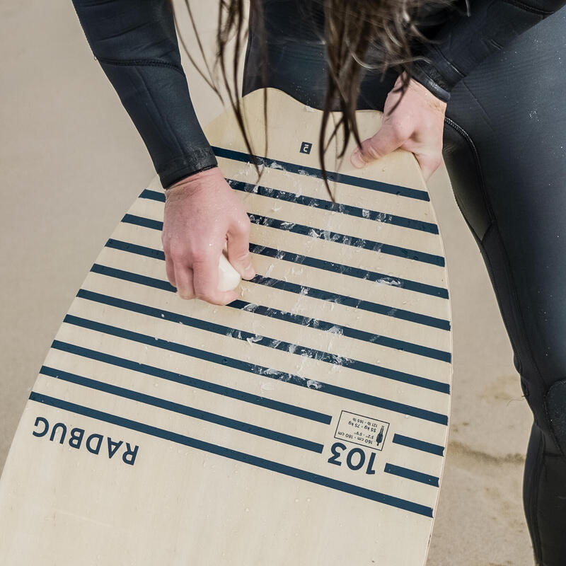 Adult's wooden Skimboard 100 RADBUG Decathlon