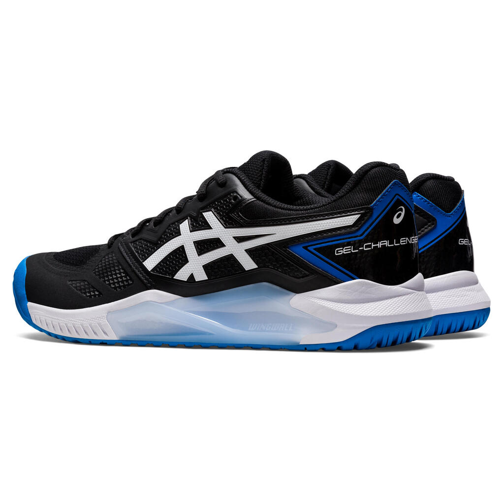 Men's Multi-Court Tennis Shoes Gel Challenger 13 - Black/White/Blue