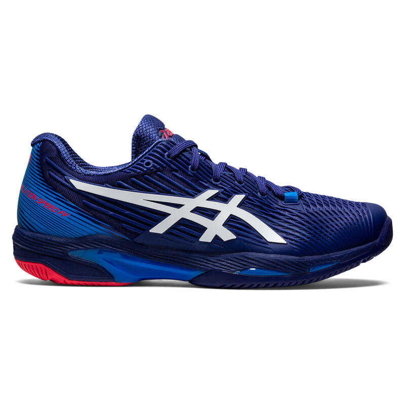 Zapatillas de tenis hombre multipista Asics Gel Solution Speed FF 2 azul rojo