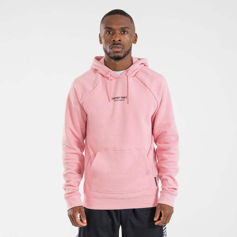 Men's/Women's Basketball Hoodie H100 - Pink