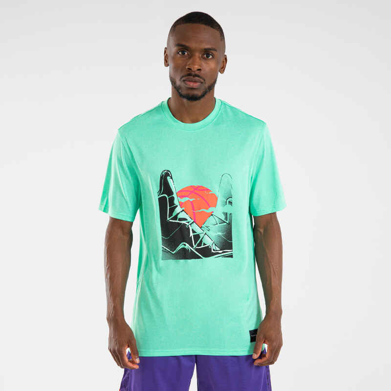 Basketballshirt Trikot TS500 Fast Damen/Herren grün 