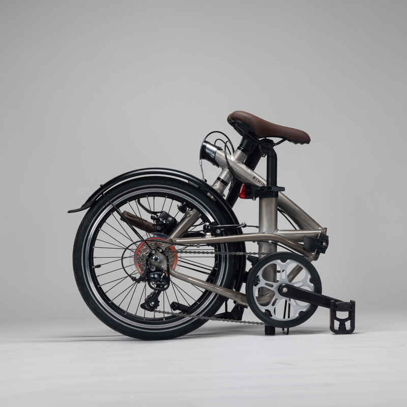 decathlon folding bike