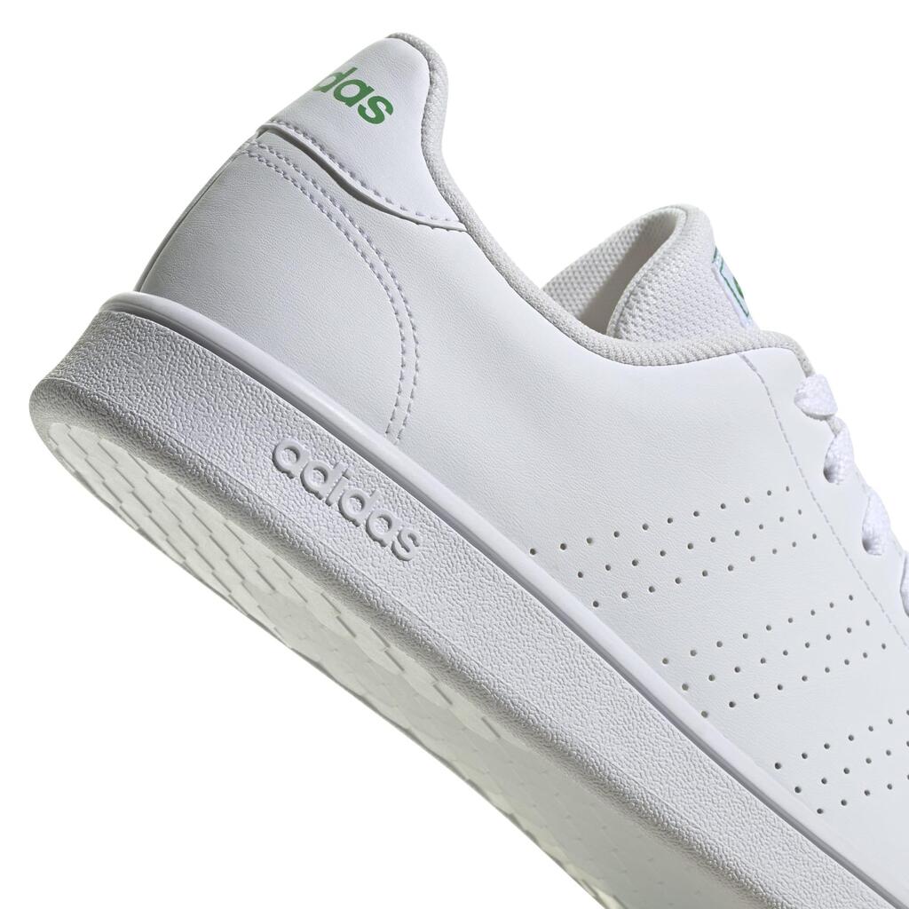 MEN'S ADIDAS ADVANTAGE BASE WALKING TRAINERS - WHITE