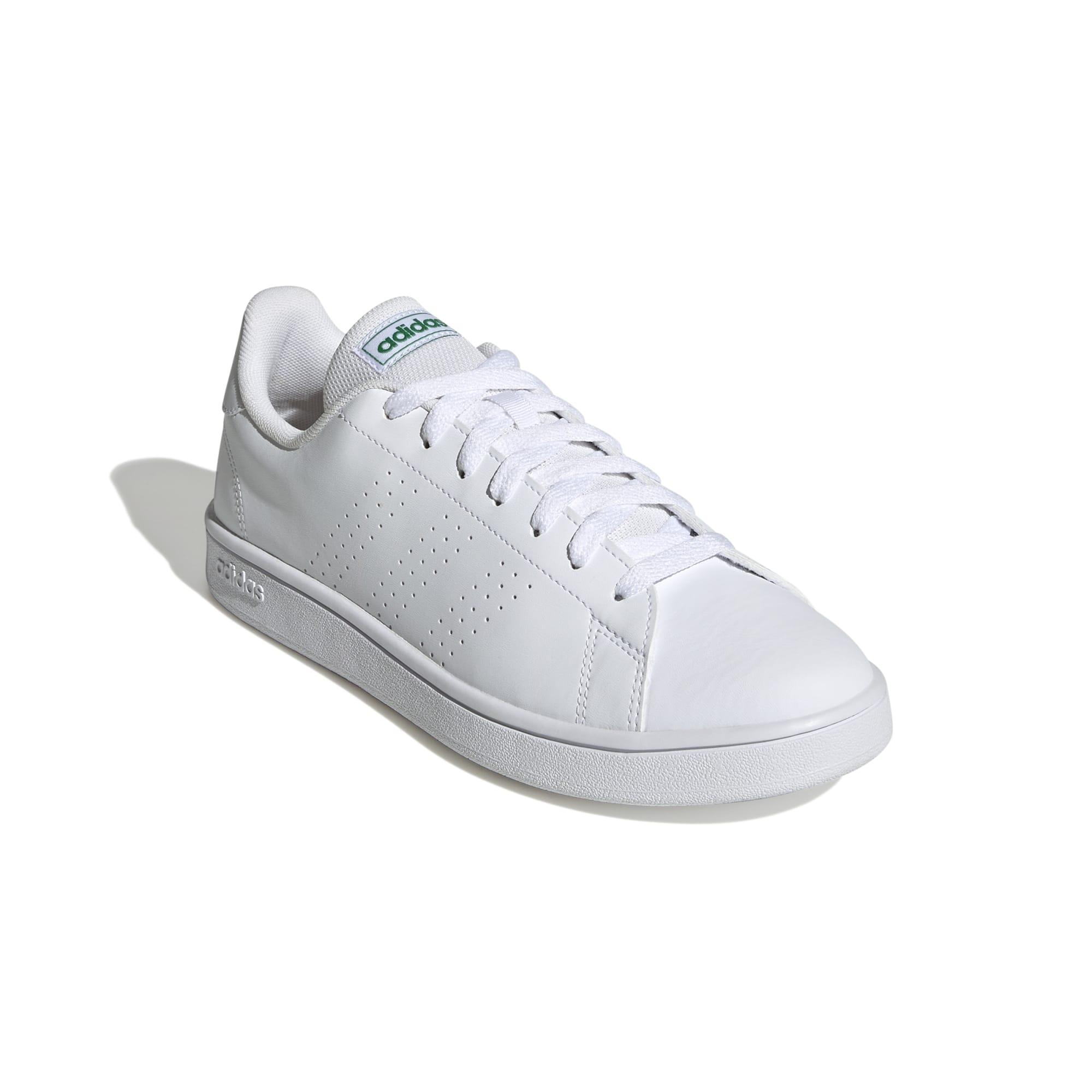 MEN S ADIDAS ADVANTAGE BASE WALKING TRAINERS WHITE