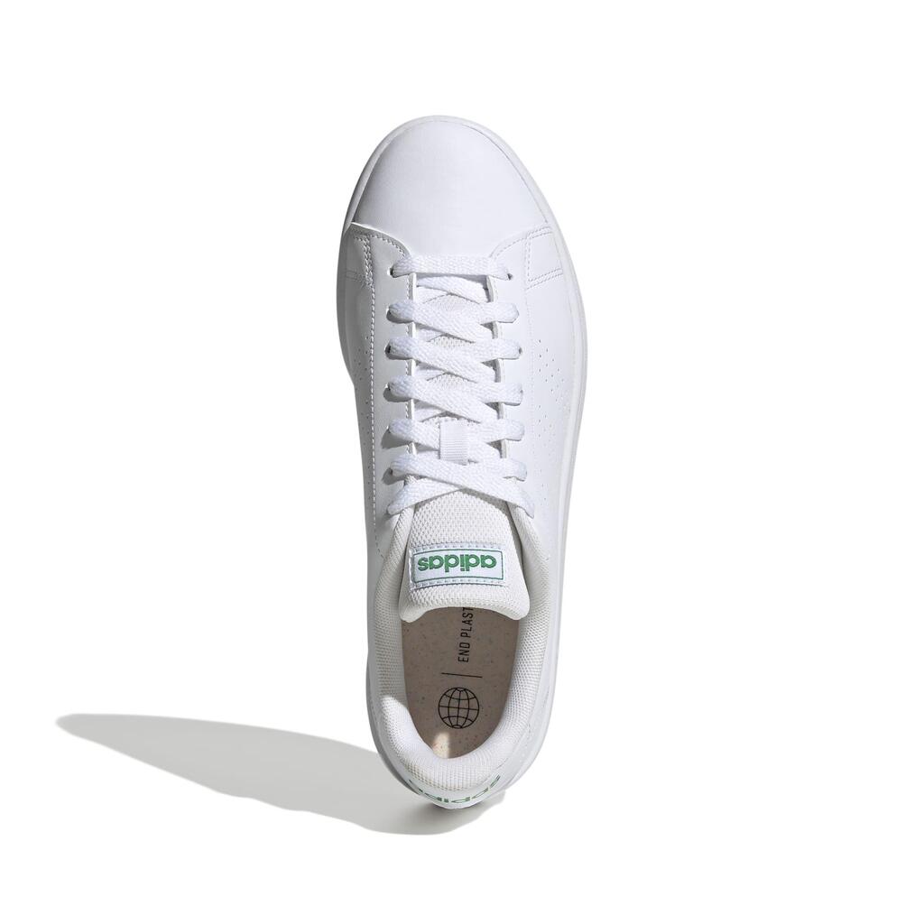 MEN'S ADIDAS ADVANTAGE BASE WALKING TRAINERS - WHITE