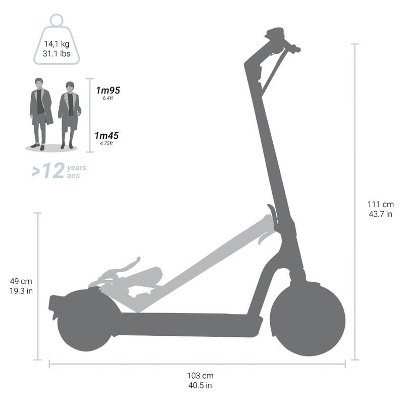 Trotinetă electrică Decathlon R900E