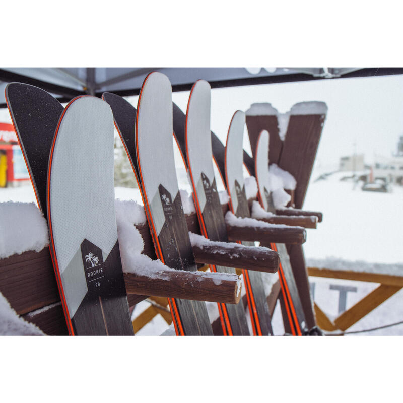 Ski all mountain avec fixations tyrolia pr11,   rookie 90 +gw