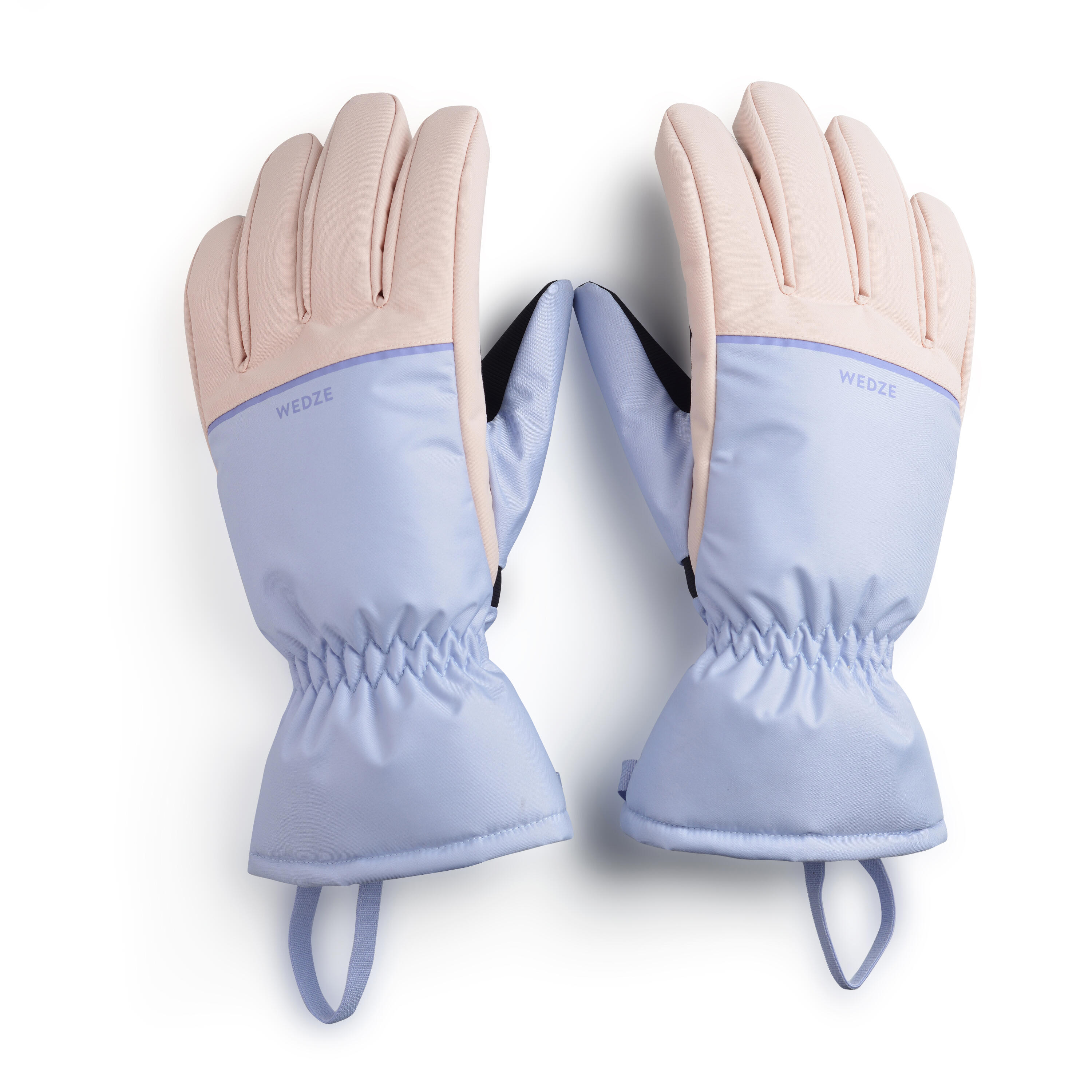 ADULTS’ SKI GLOVE GL 100, LIGHT PURPLE