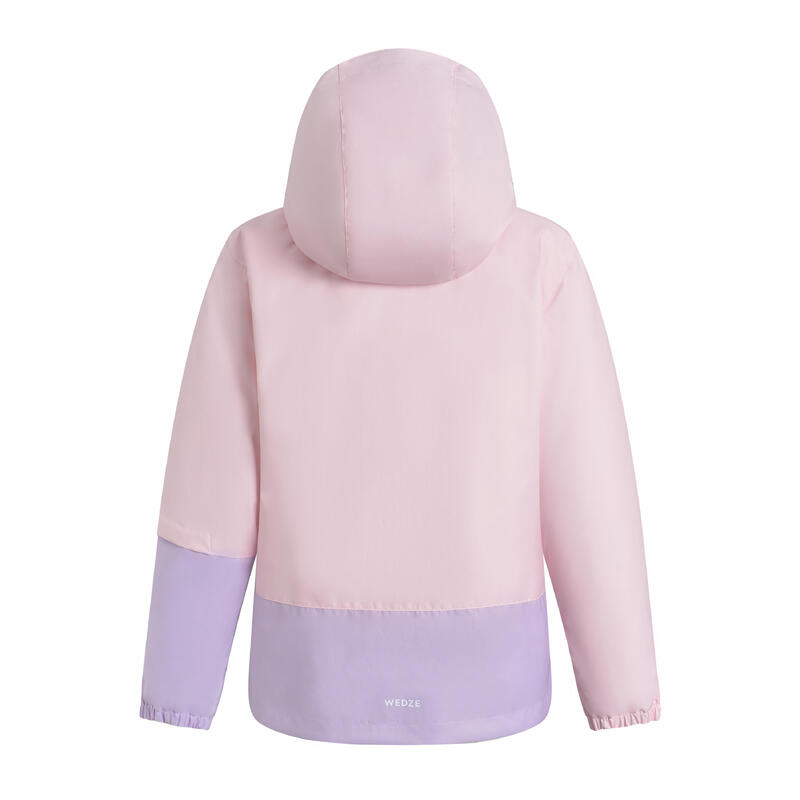 女童保暖滑雪外套 100 AW22 粉色