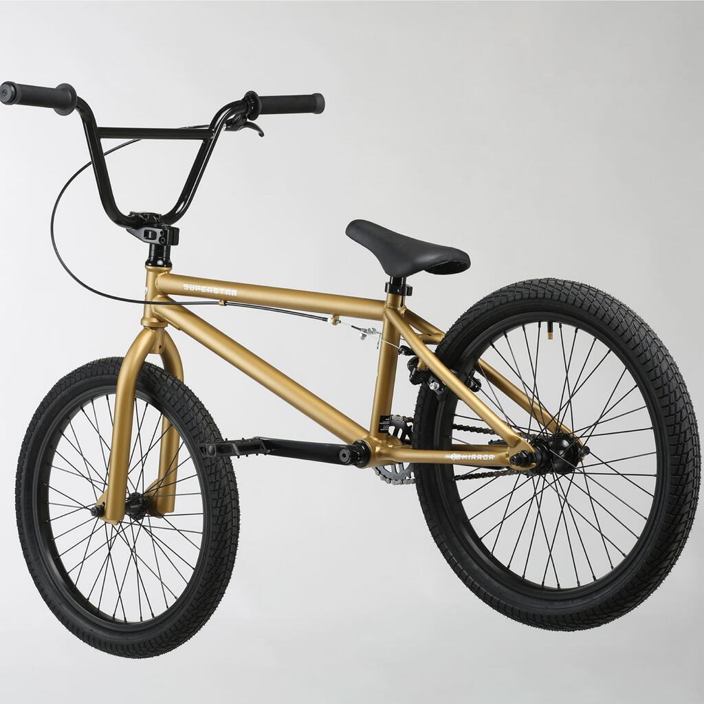 BMX velosipēds “Mirror” (1,65 un garākiem braucējiem), smilškrāsas