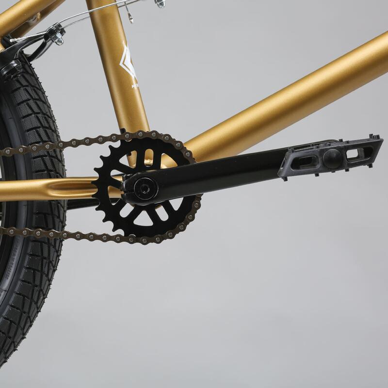 BMX fiets Mirror zandkleur (vanaf 1m65)