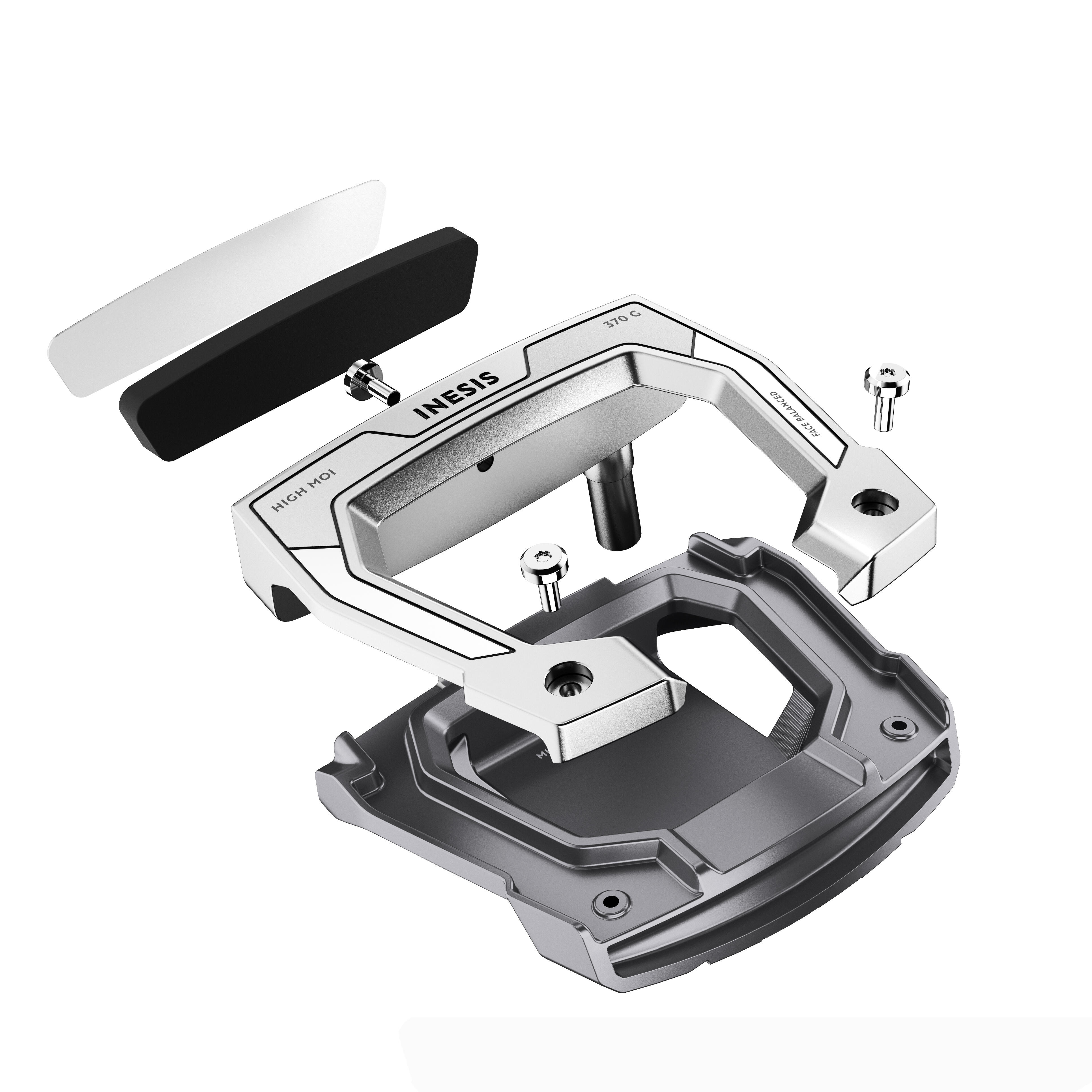 RH Face Balanced Golf Putter Inesis High MOI Light grey Inesis