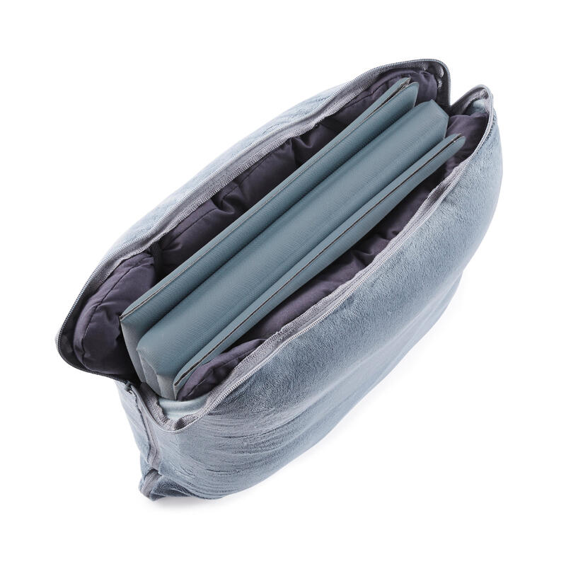 Tappetino-cuscino palestra pieghevole 150cm x 62cm x 10 mm grigio