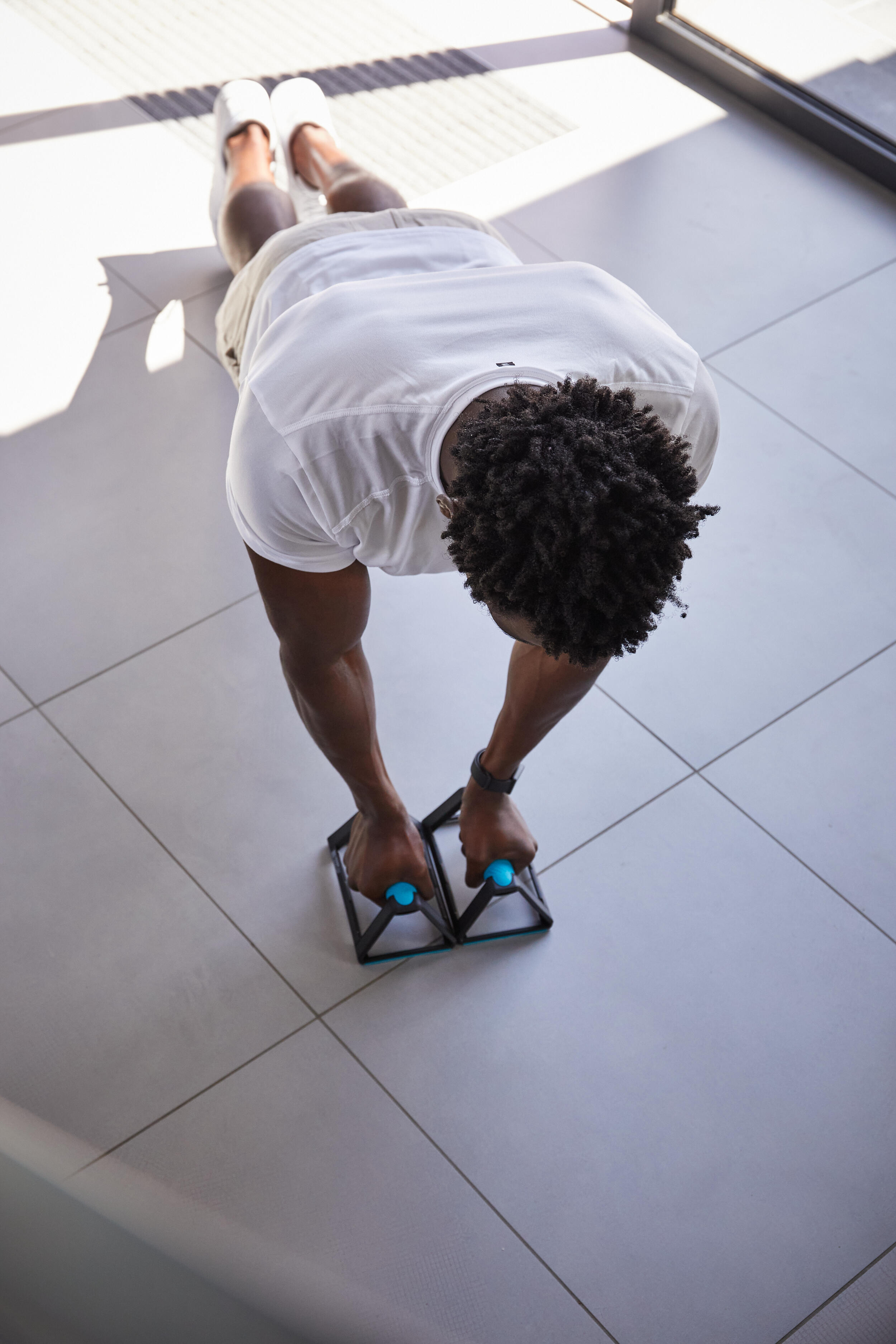 Agarradera para flexiones push ups bar cross training musculacion Corength Decathlon