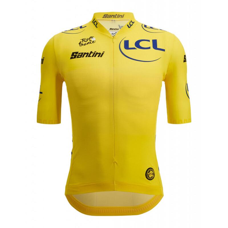 Maglia Gialla Ufficiale Santini Leader Classifica Generale Tour de France 2022