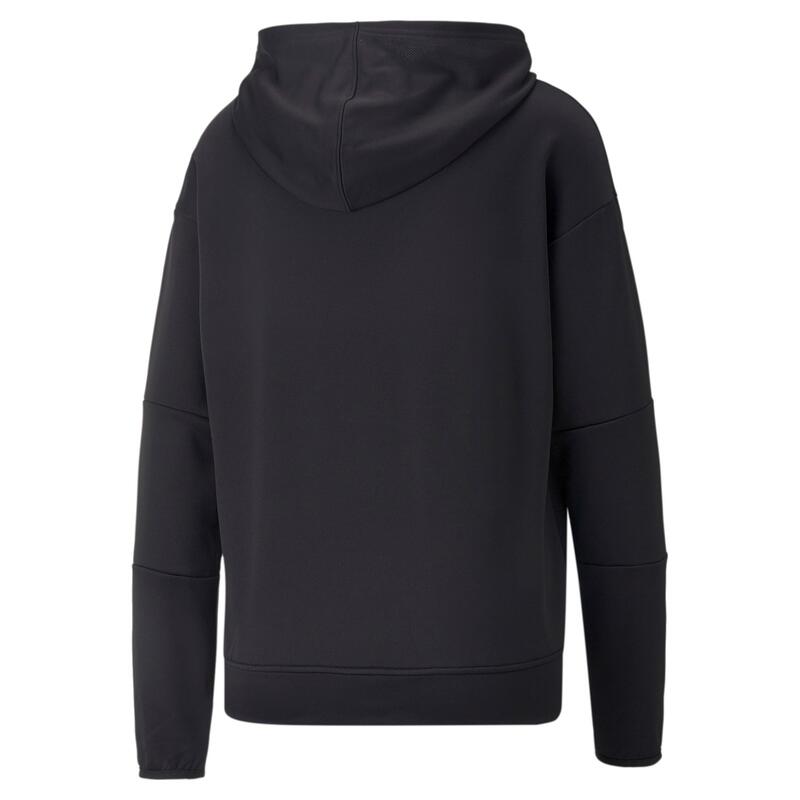 PUMA Kapuzenpullover Fitness Damen - Train all day Hoodie schwarz 