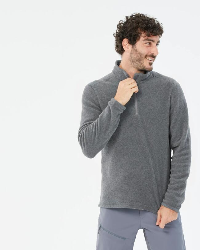 Pile montagna uomo MH100 grigio