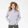 Fleecepullover Damen Hoodie Bergwandern - MH100