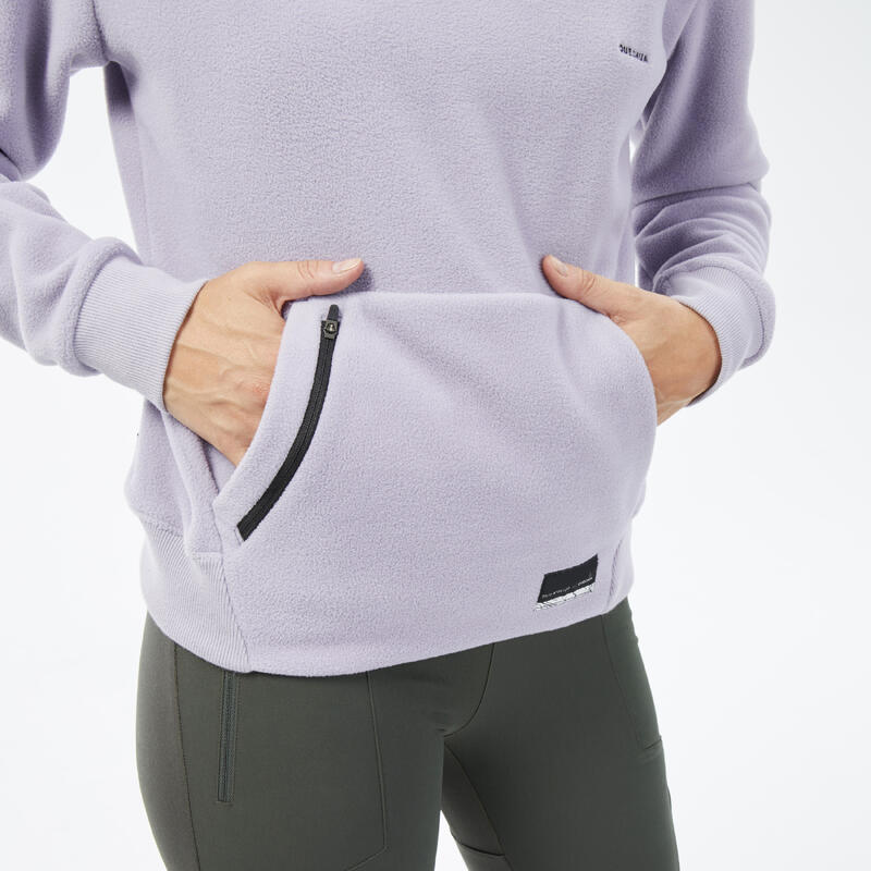 Women's Hiking Fleece Sweatshirt MH100