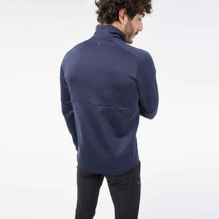 Men’s Hiking Fleece Jacket MH520 - Blue