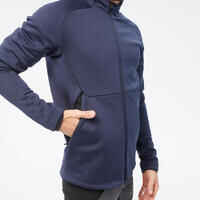 Men’s Hiking Fleece Jacket MH520 - Blue