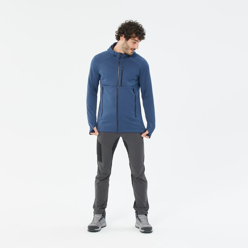 Veste Polaire de randonnée - MH500 Hood - Homme