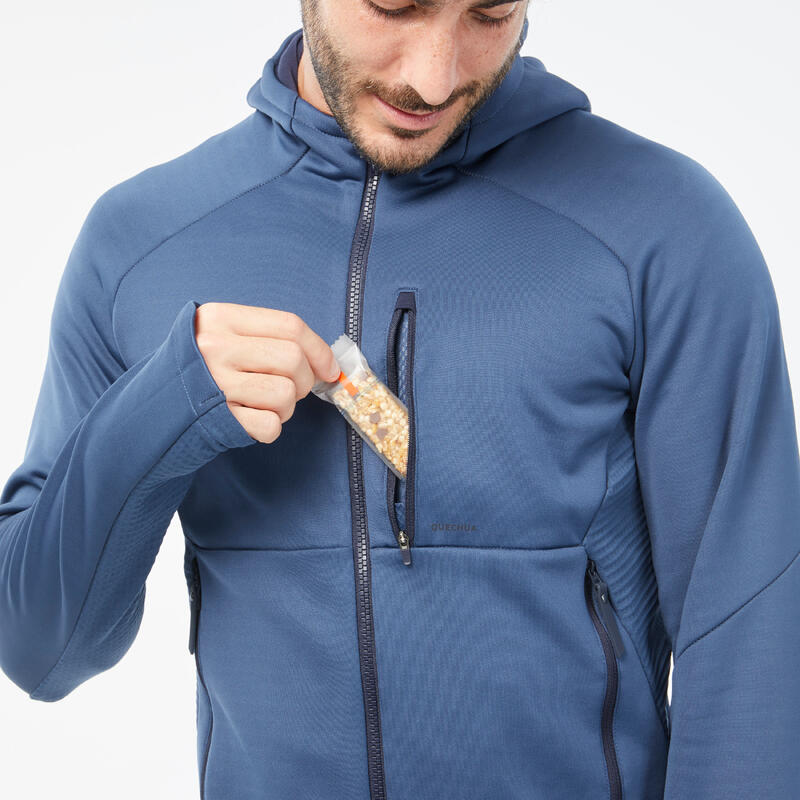 Veste Polaire de randonnée - MH500 Hood - Homme