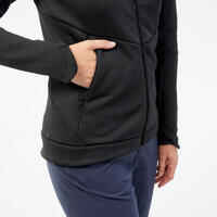 Women’s Hiking Fleece Jacket - MH520 Hood