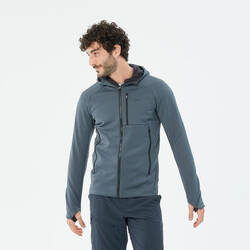 Men's Hiking Fleece Jacket - MH520 Hood