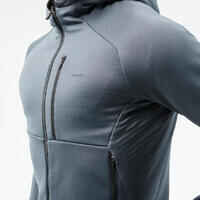 Men's Hiking Fleece Jacket - MH520 Hood