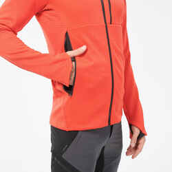 Men's Hiking Fleece Jacket - MH520 Hood