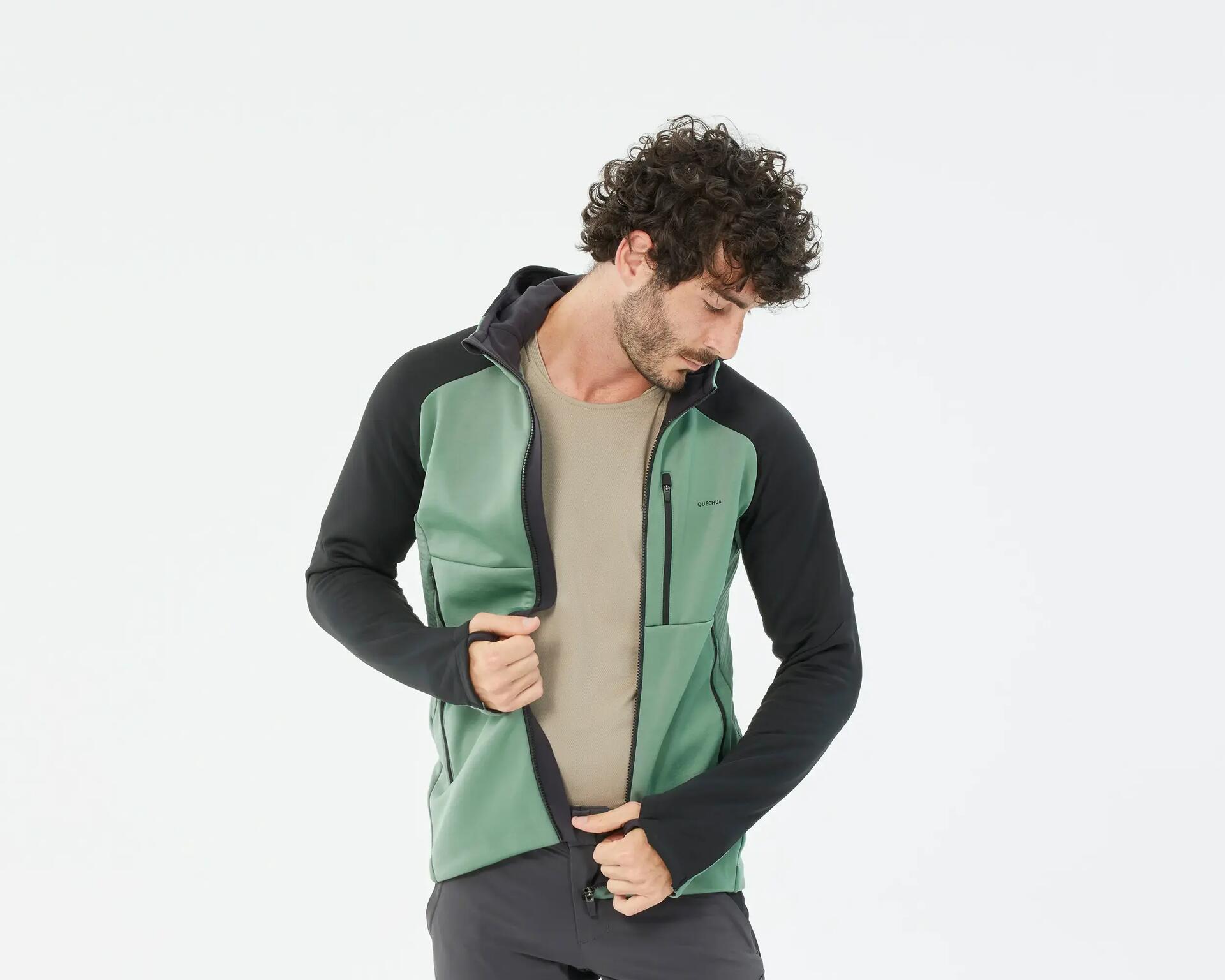 FELPA MH500 ZIP UOMO ROSSA