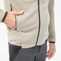 Men’s Hiking Thin Fleece Jacket  - MH520 Light 