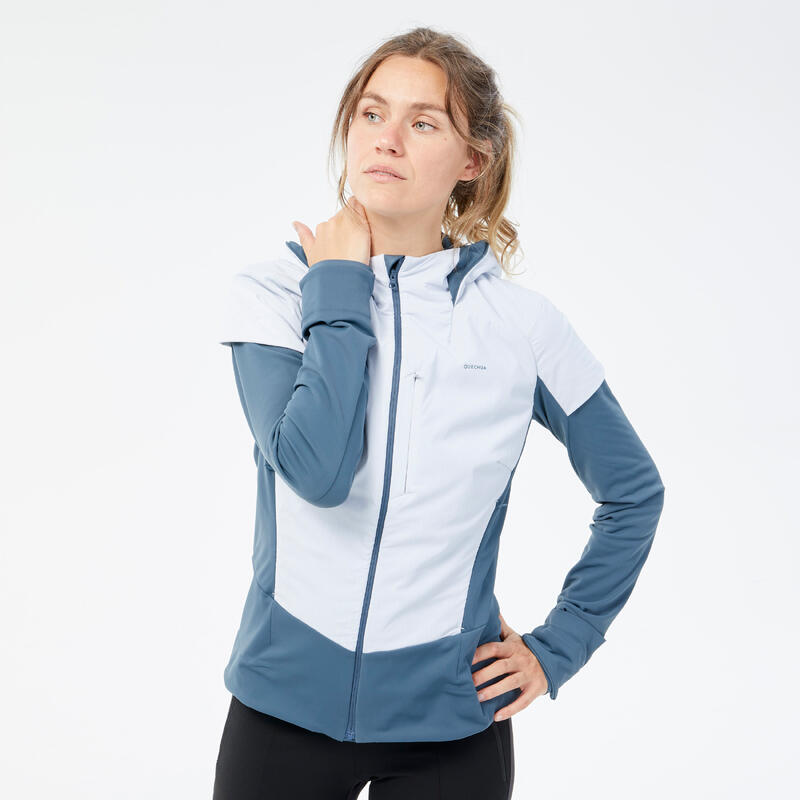 Chaqueta Trekking y Montaña tejido forro polar grueso,para mujer HORTUS W  Izas