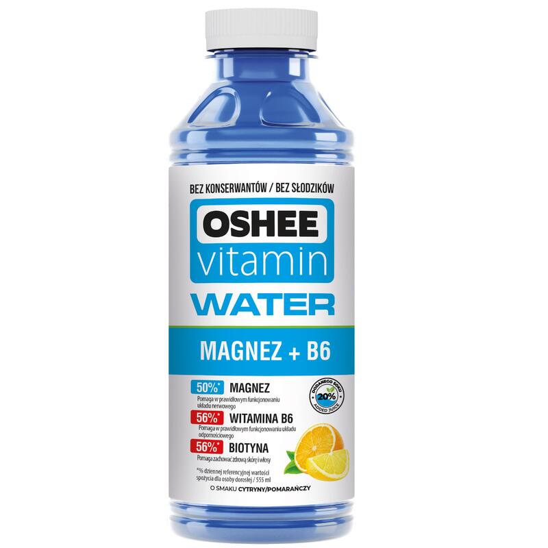 Napój witaminowy Oshee 555 ML o smaku pomarańczy i cytryny