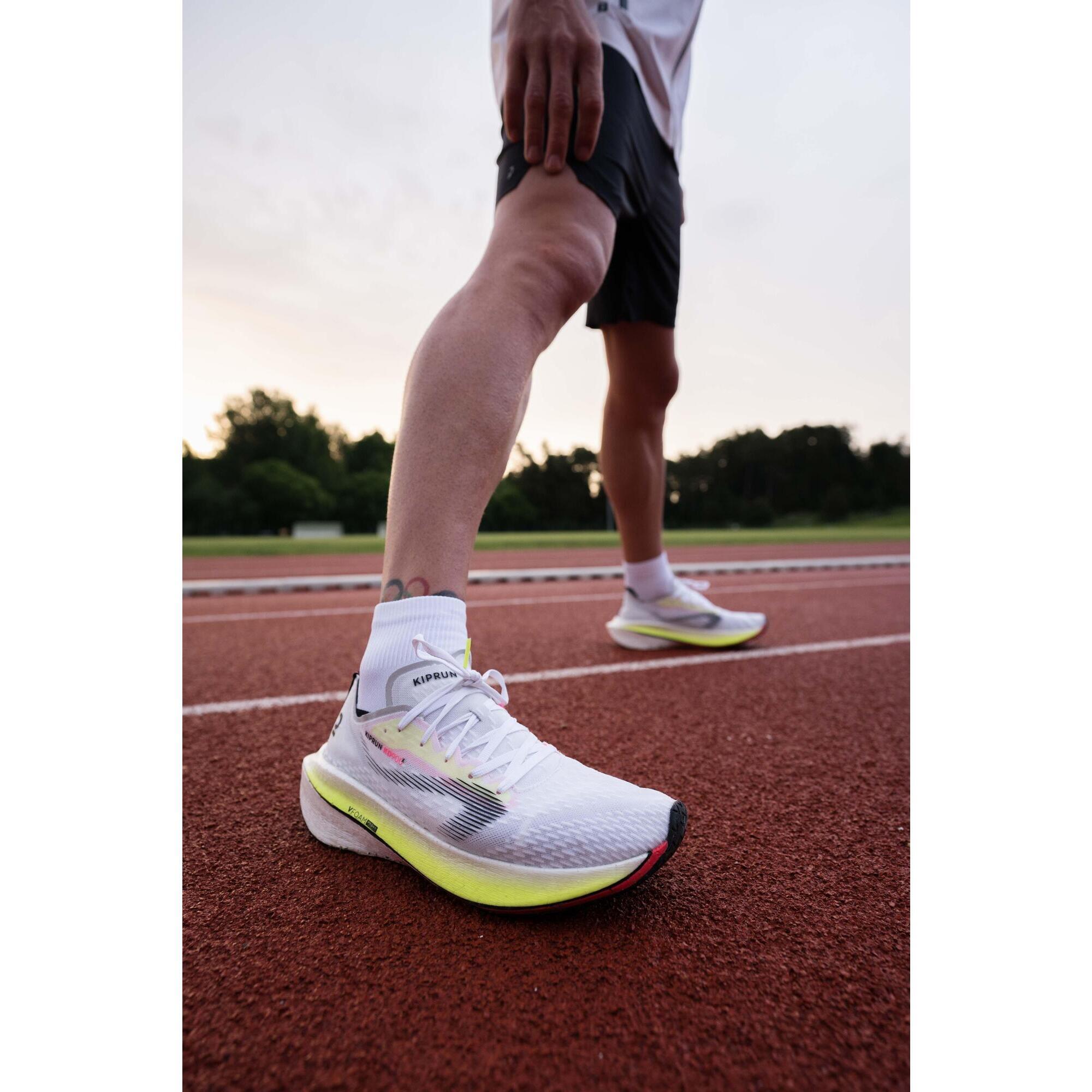 Chaussure running blanche cheap