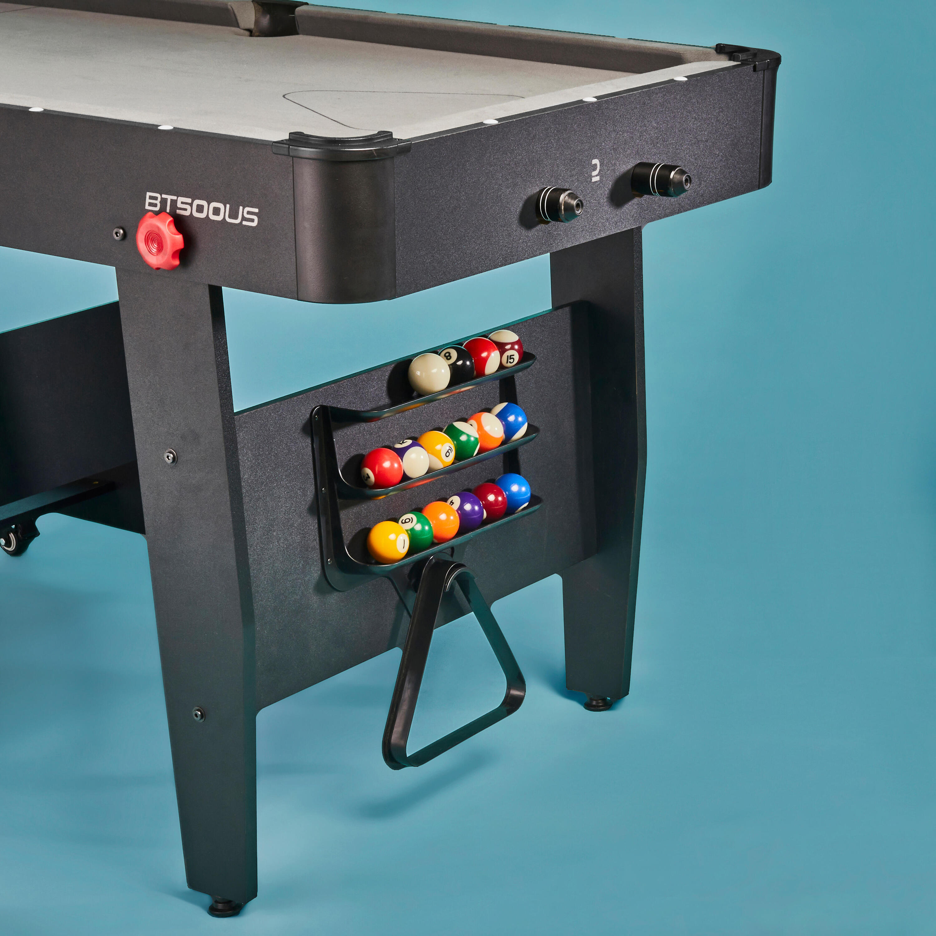 Folding American Pool Table BT 500 US - Grey 8/15