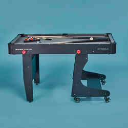 Folding American Pool Table BT 500 US - Grey