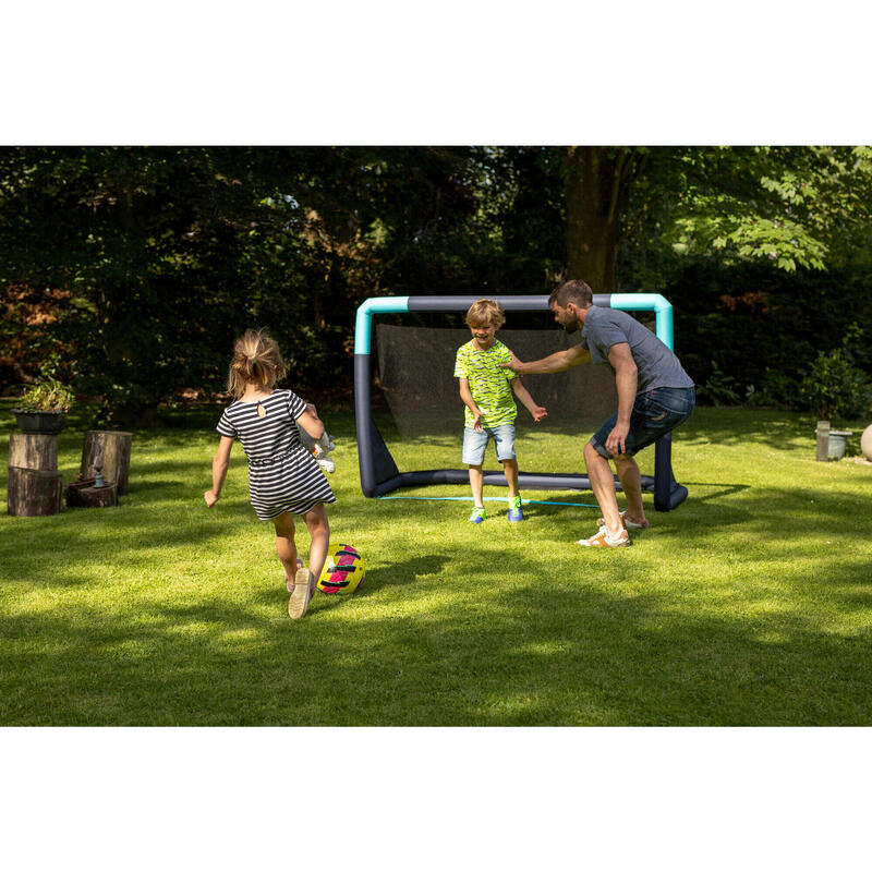 Fussball Grösse 5 - Learning Ball Light gelb/rosa 