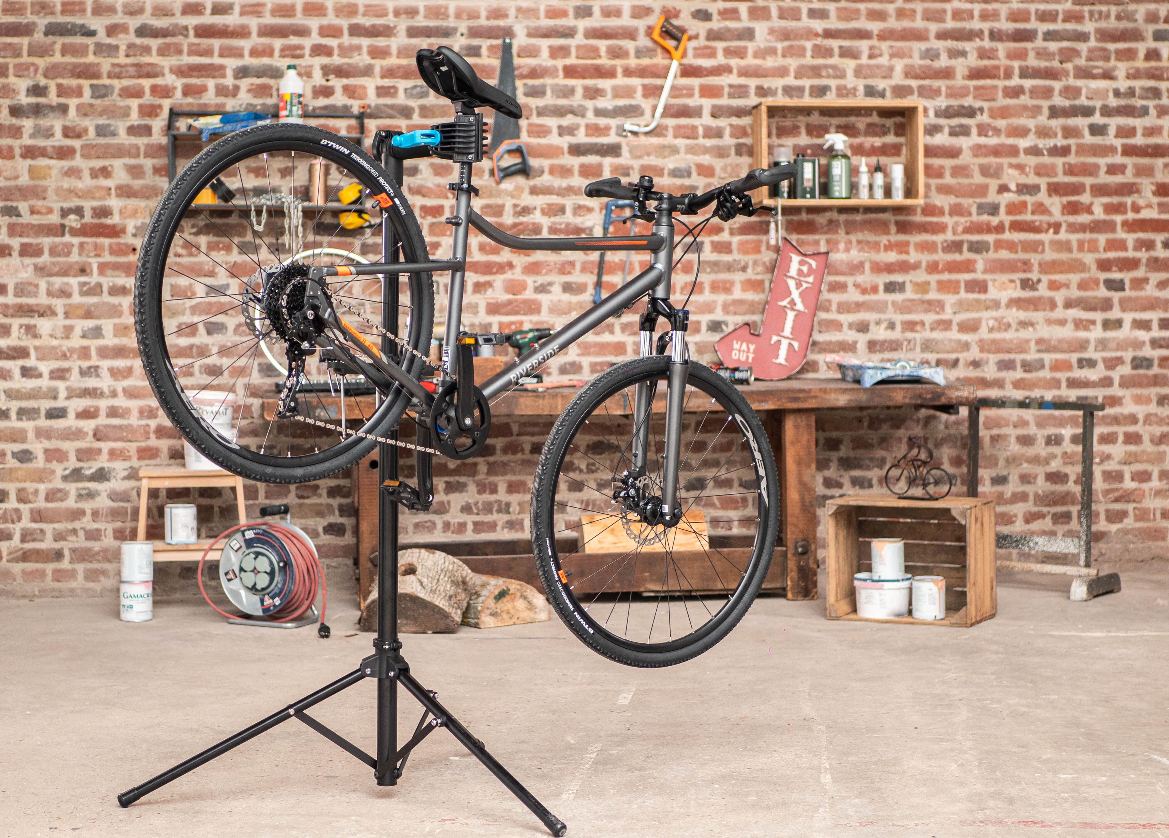 Bike Workstand - 500 V2 - DECATHLON
