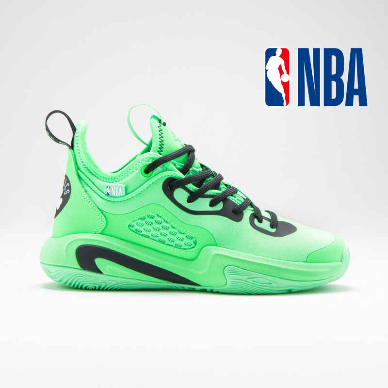 Basketballschuhe SE900 MINI ME NBA Celtics Kinder grün