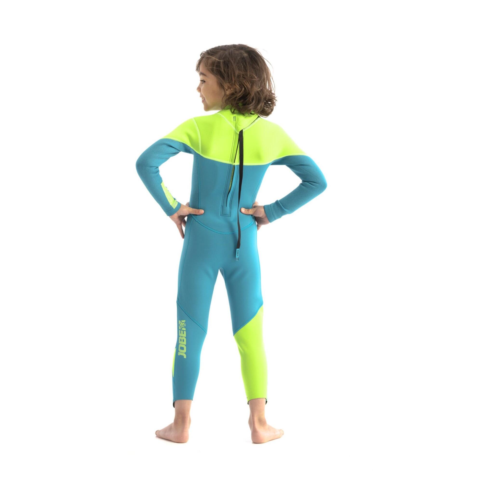 Boston 3/2mm Kids Wetsuit - Teal 3/12