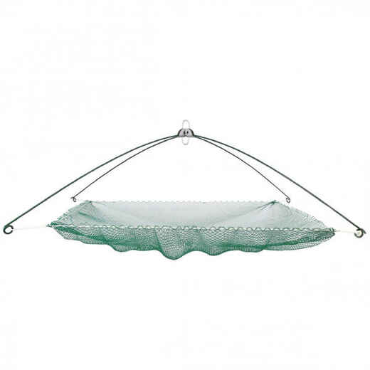
      Shore fishing SQUARE DIPPING NET 1x1M STEEL
  