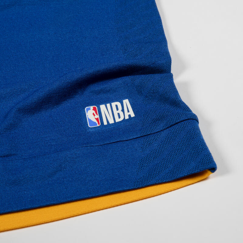 Ondershirt voor basketbal voor kinderen UT500 NBA Golden State Warriors blauw