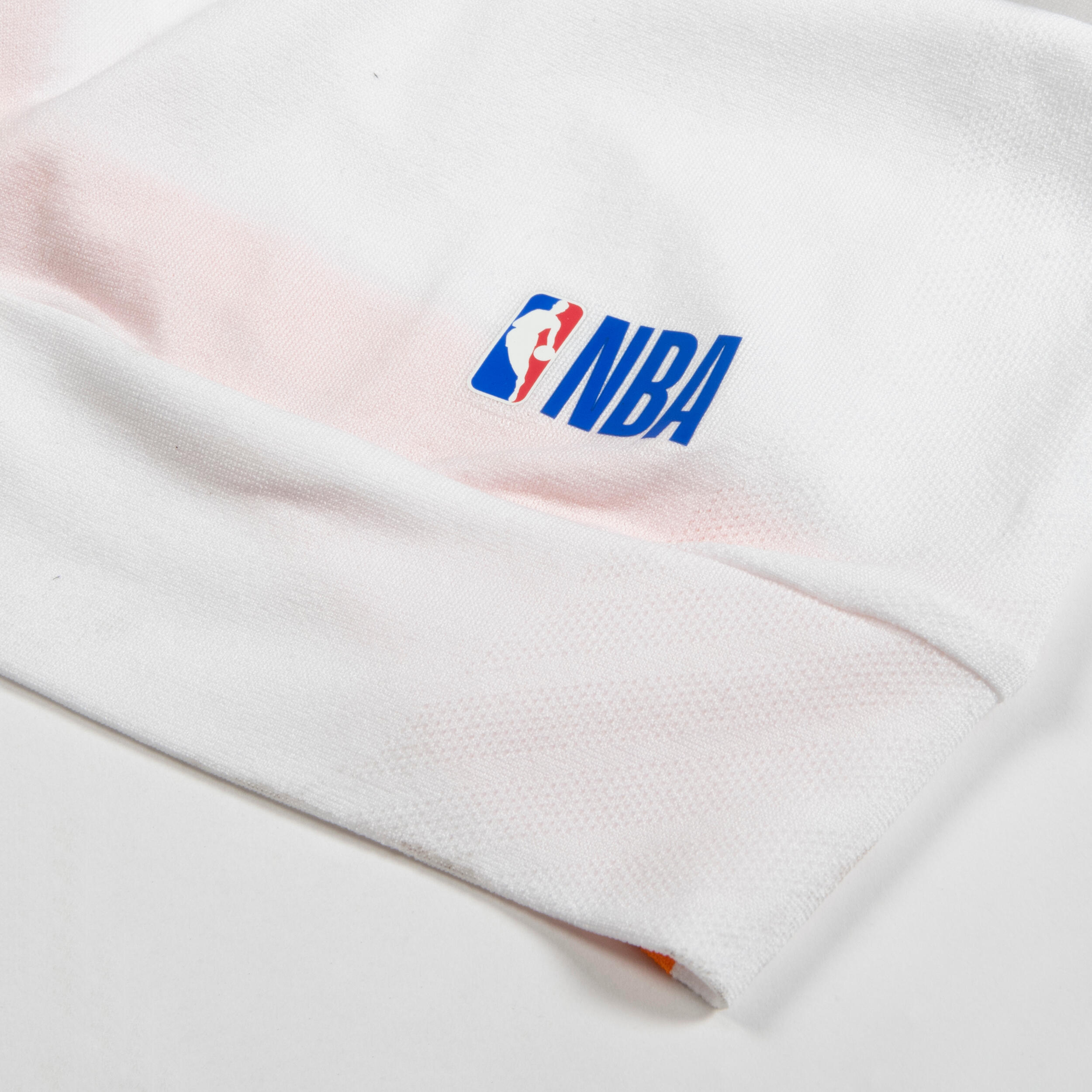 Men's/Women's Basketball Base Layer Jersey UT500 - NBA New York Knicks/White 3/6