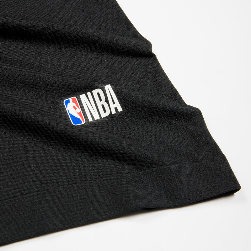 成人款無袖籃球底層運動衫 UT500 NBA 洛杉磯湖人隊/黑色