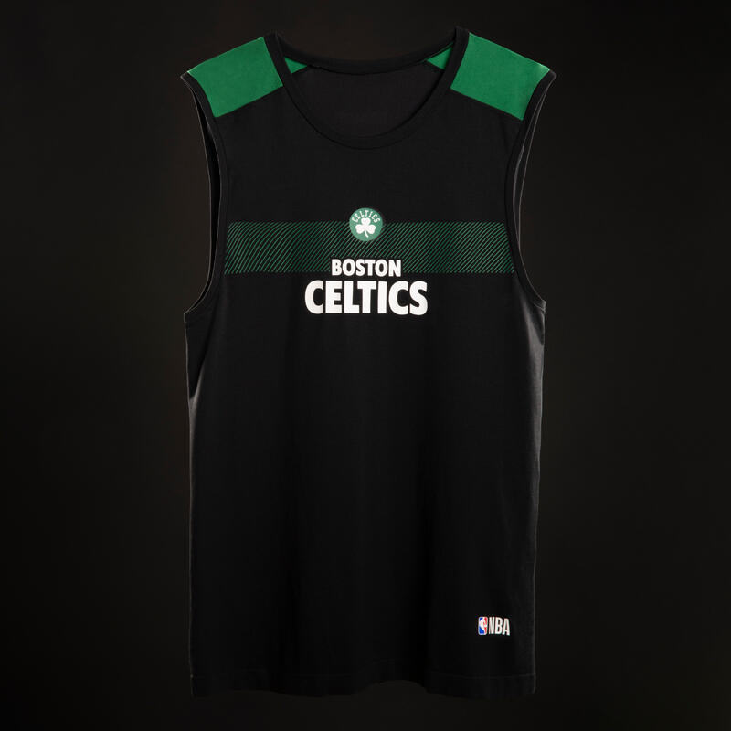 Camisola Térmica de Basquetebol Sem Mangas Adulto NBA Boston Celtics UT500 Preto