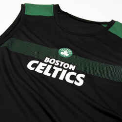 Αμάνικο φανελάκι μπάσκετ ενηλίκων UT500 - NBA Boston Celtics/Μαύρο