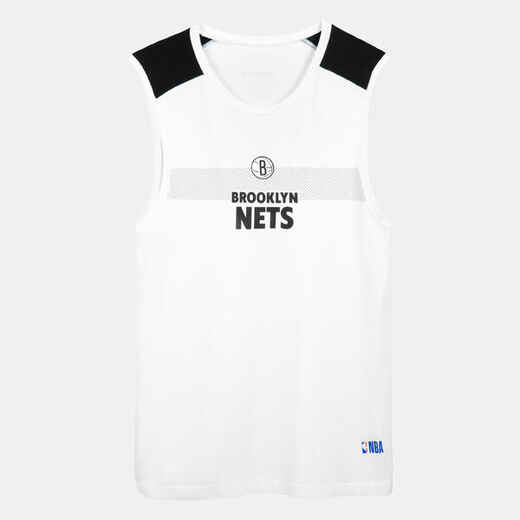 
      Podmajica bez rukava za košarku UT500 - NBA Nets bijela
  
