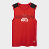 Chicago Bulls basketbal onder shirt kind NBA UT500 rood